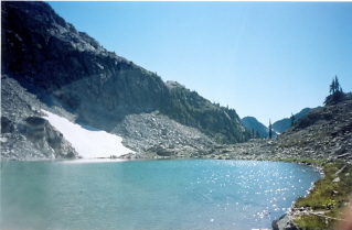 Another lake higher up, Tricouni Meadows 2001-09.